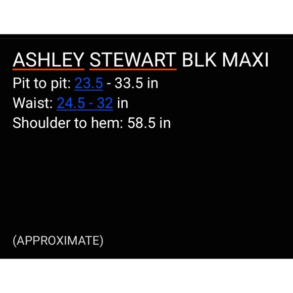 ASHLEY STEWART Elegant Black Cascading Ruffle Sleeve Maxi Dress, Plus Size, Nwt - Picture 14 of 14